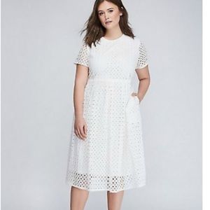 Lane Bryant Eyelet Dress